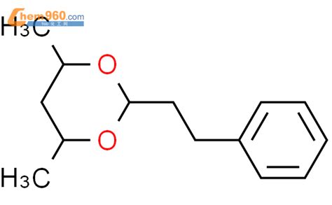 6970 96 3 1 3 Dioxane 4 6 dimethyl 2 2 phenylethyl 化学式结构式分子式mol