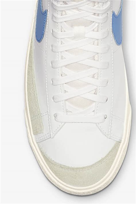 Nike Blazer Mid 77 Vintage Pacific Blue And White And Sail Release Date