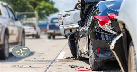 Colisiones múltiples quién es el responsable en un accidente múltiple