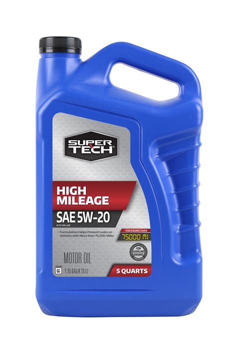 Engine Oil For High Mileage