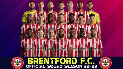 Brentford Fc Full Squad Season Brentford Fc Premier League