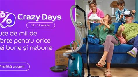 Start Crazy Days la eMAG Ce oferte speciale ne a pregătit retailerul