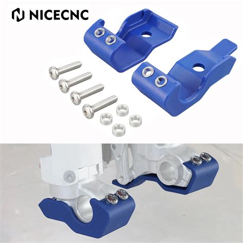 NICECNC Fork Shoe Protector Lower Leg Cover Guard Motorcycle For KTM