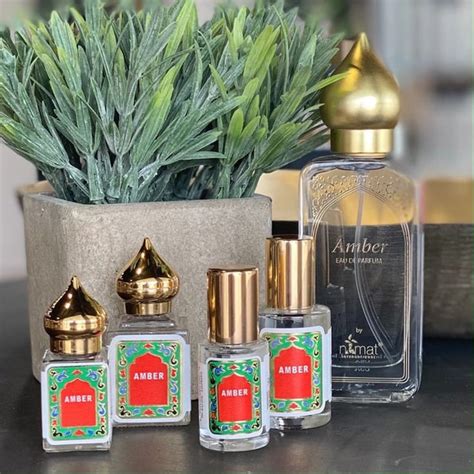 Oil Perfume Rose And Amber Etsy