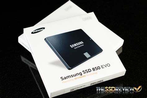 Samsung 850 Evo Ssd Review 120 500gb Showing Off 3d Tlc V Nand The Ssd Review