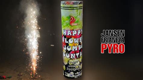 Happy Flower Jumbo Fountain By Phoenix Fireworks New Year