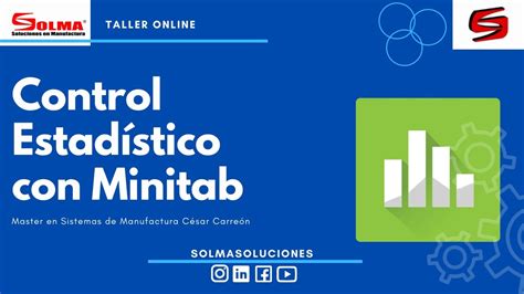 Spc Control Estad Stico De Proceso Con Minitab Youtube