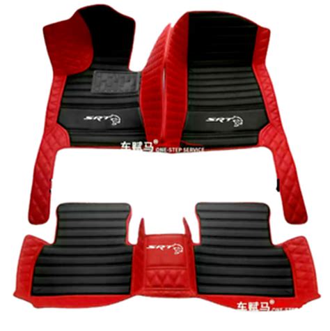 For Dodge Challenger Charger Srt Hellcat Sxt Gt Car Mats Floor Liner