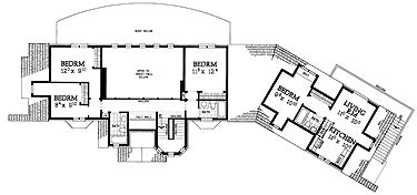 Modern Day Camelot Floorplan 2nd Level Houseplans Pinterest