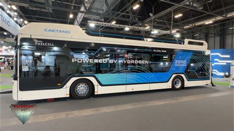 2024 Toyota Caetano Hydrogen Fuel Cell Bus Fiaa 2022 Ifema Madeid Youtube