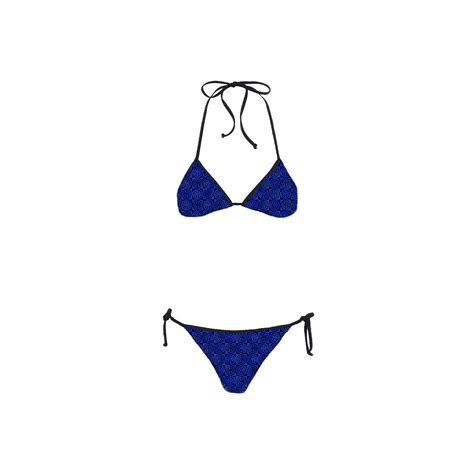 IM INTER X MC SAINT BARTH NERAZZURRO PATTERN BIKINI Inter Online Store