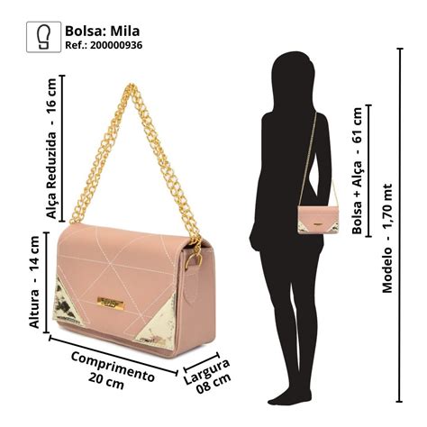 Bolsa Feminina Pequena Mini Bag Box Alça em Corrente de Ombro Peccato DFT Mila Nude Clube do