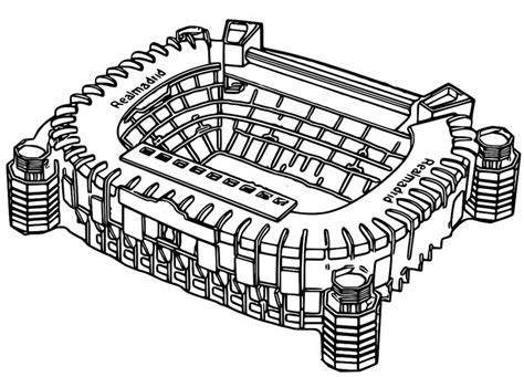 Malvorlagen Fu Ball Real Madrid Ehemaliges Bernab U Stadion