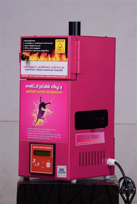 Electrical Ash Automatic Sanitary Napkin Disposal Machine At In