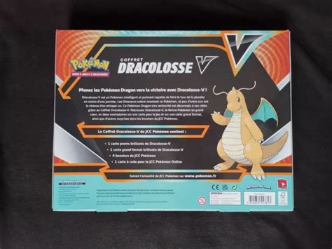 COFFRET POKEMON DRACOLOSSE V Evolution Céleste Scellé FR NEUF EUR