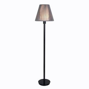 Hampton Bay Emmett 60 In Black Outdoor Indoor Floor Lamp HDP06525BL