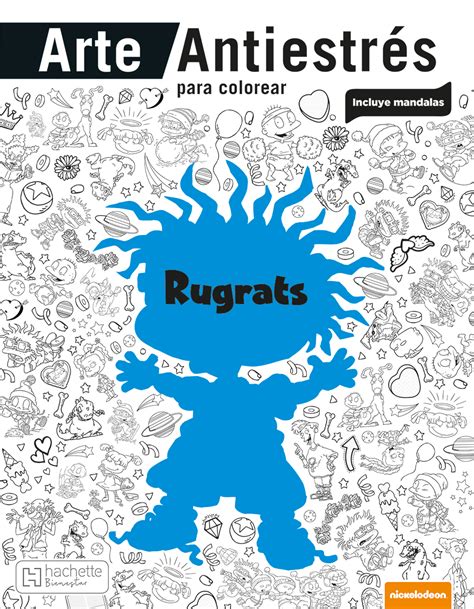 Arte Antiestrés para colorear Rugrats