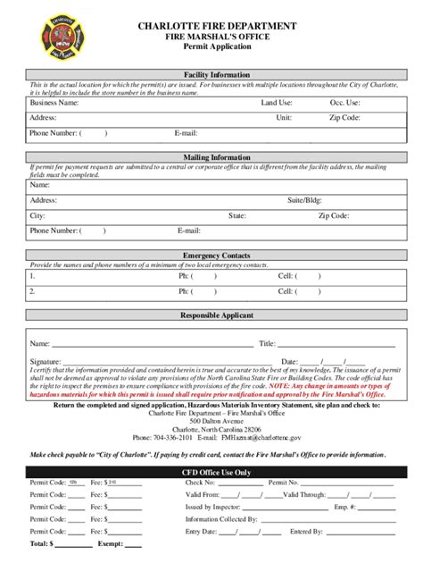 Fillable Online Fire Marshal S Forms And Applications Fax Email Print Pdffiller