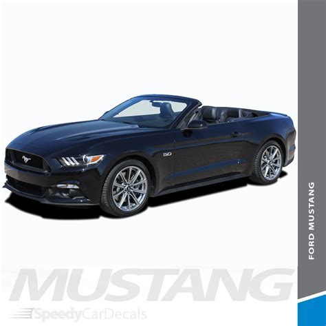 Mustang Hood Spears 2015 2017 Ford Mustang Hood Spear Spike Vinyl