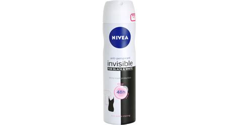 Nivea Invisible Black White Clear Anti Transpirant En Spray Notino Fr