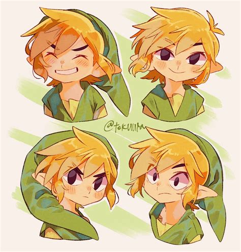 Link And Toon Link The Legend Of Zelda And 1 More Drawn By Tokuura