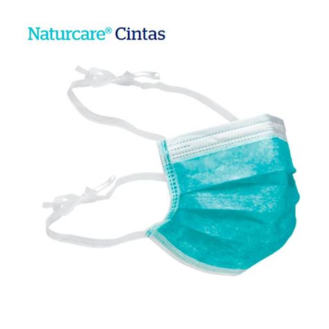 Mascarilla quirúrgica con cintas Naturcare