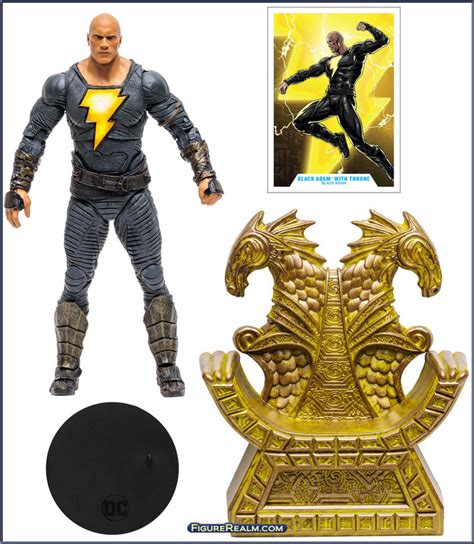 Black Adam With Throne Dc Multiverse Black Adam Mcfarlane