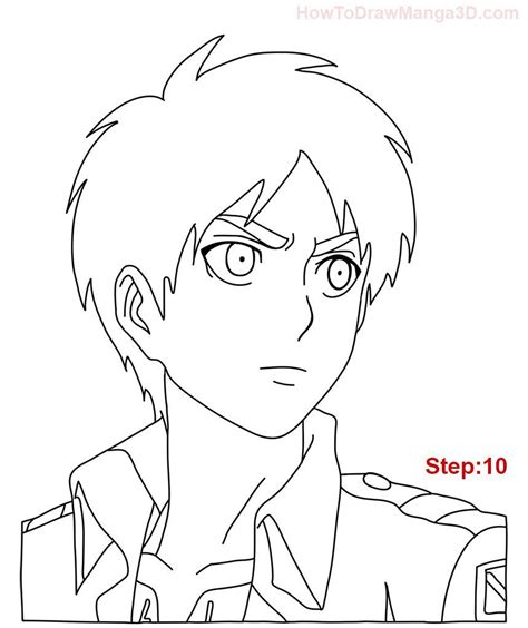 Learn how to draw Eren Yeager from Attack on Titan AKA Shingeki no Kyogin today! ^_… | Desenhos ...