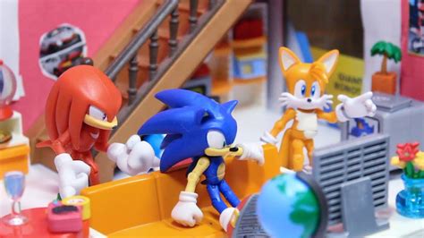 Sonic Stop Motion Set Tutorial Living Room Youtube