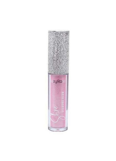 Gloss Labial Diamond Glow Shine Ruby Rose O Gloss Tornou Se Tend Ncia