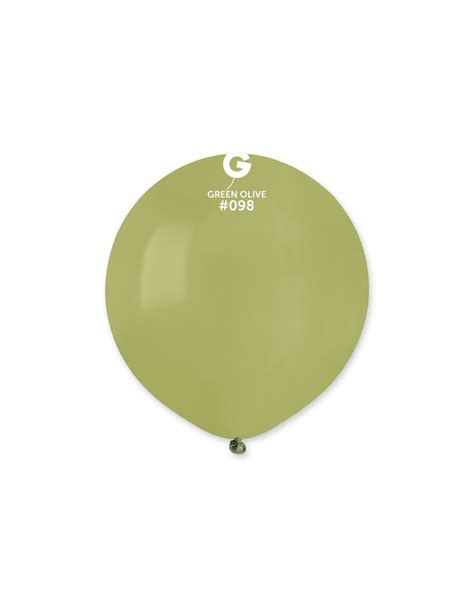 Ballon Vert Olive De Cm De Qualit