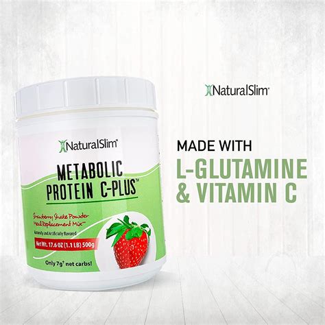 Naturalslim Metabolic Protein C Plus Fortified W Vitamin C Low Carb