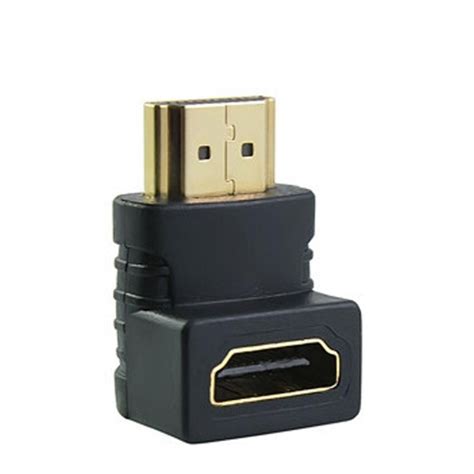 Besegad Mini Hdmi Male To Hdmi Micro Female Adapter 90 Degree Right Angle Usb Connector