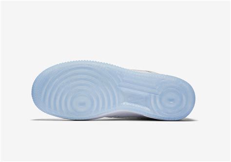 Nike Air Force 1 Iridescent White Leather Women