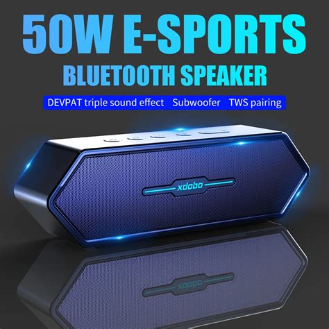 W Xdobo High Power Bluetooth Speaker Game Tws D Stereo Subwoofer