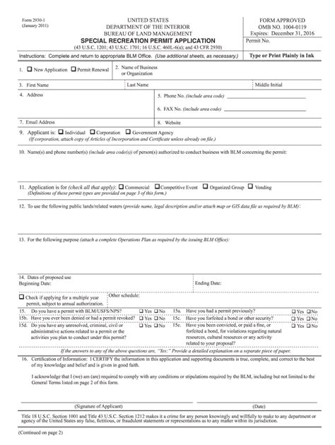 Fillable Online Blm Form Blm Bureau Of Land Management Blm