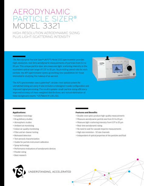 PDF AERODYNAMIC PARTICLE SIZER MODEL 3321 2018 06 28 AERODYNAMIC