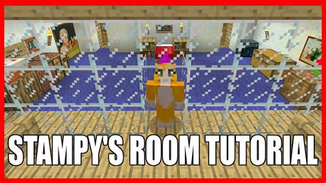 Minecraft Tutorial How To Build Stampy S Bedroom Youtube