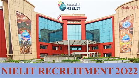 NIELIT Recruitment