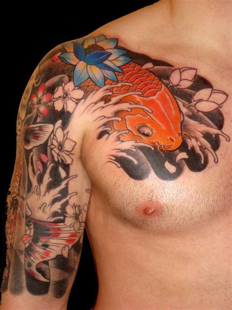 Japanese Koi Fish Tattoo Designs Meanings True Colors