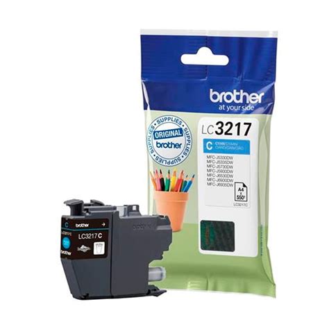 Shop Brother Brother Cyan Ink Cartridge Ml Lc C Ink And Toner