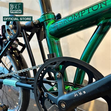 Brompton P Line Urban 2023 Emerald Lacquer With International Warranty