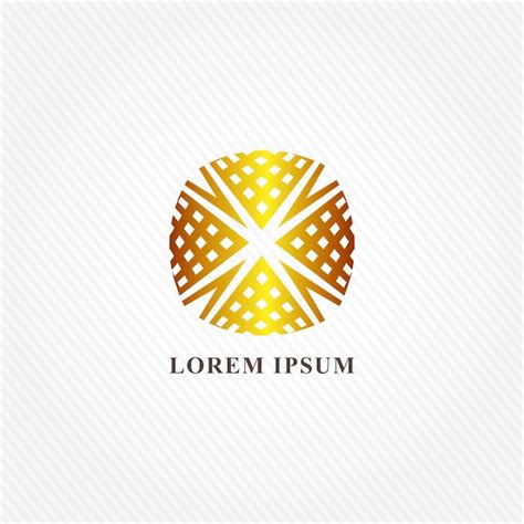 Premium Vector | Gold logo design ideas