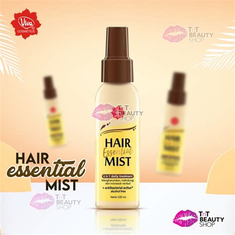 Jual Viva Hair Essential Mist 100 Ml With Pro Vit B5 Silky And Moisturizing Complex Tnt