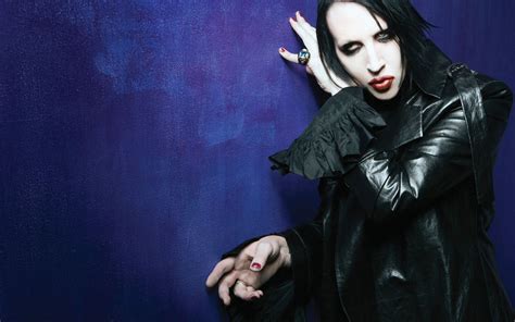 Download Wallpapers Marilyn Manson American Rock Band Brian Hugh