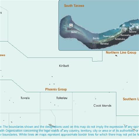 Map of South Tarawa, Kiribati | Download Scientific Diagram