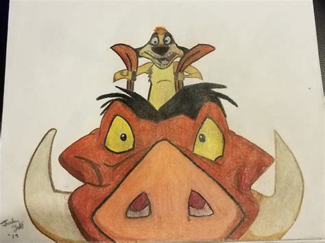 Timon And Pumba — Joe Everson Art Ubicaciondepersonas Cdmx Gob Mx