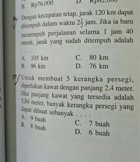 Soal Cerita Tentang Perbandingan Senilai Dan Jawabannya Pelajaranku