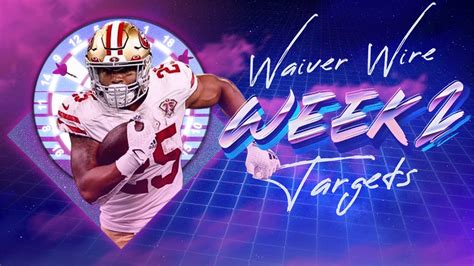 2021 Fantasy Football Week 2 Waiver Wire Targets Youtube