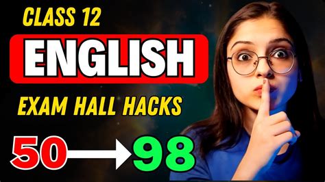 Class 12th English Last Minute Tips🔥 Last 1 Days Strategy Cbse Class